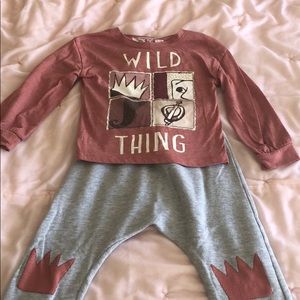 Where the wild things are set from Target; size 3T